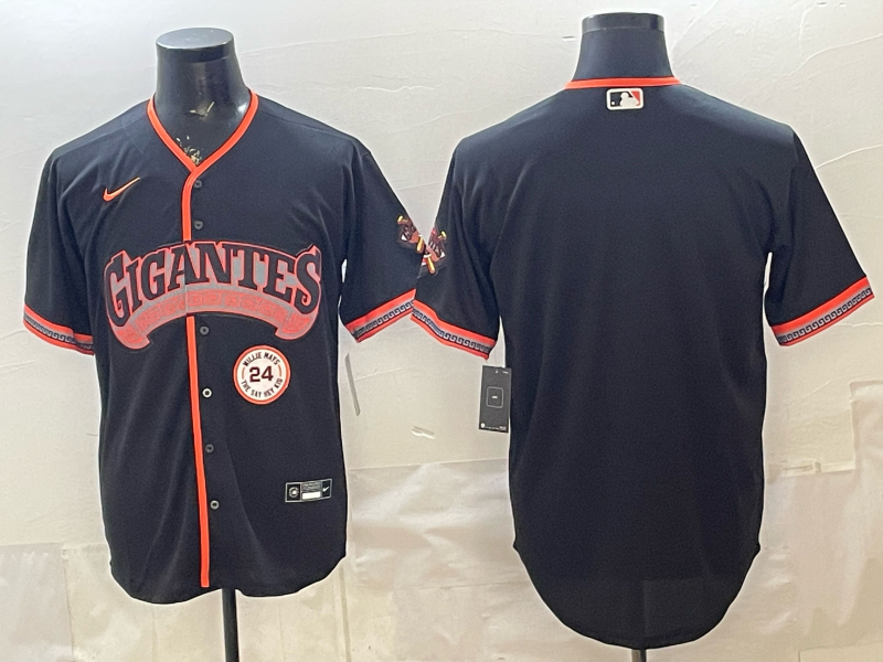 2026 Men Nike San Francisco Giants blank black Game MLB Jersey 0401002